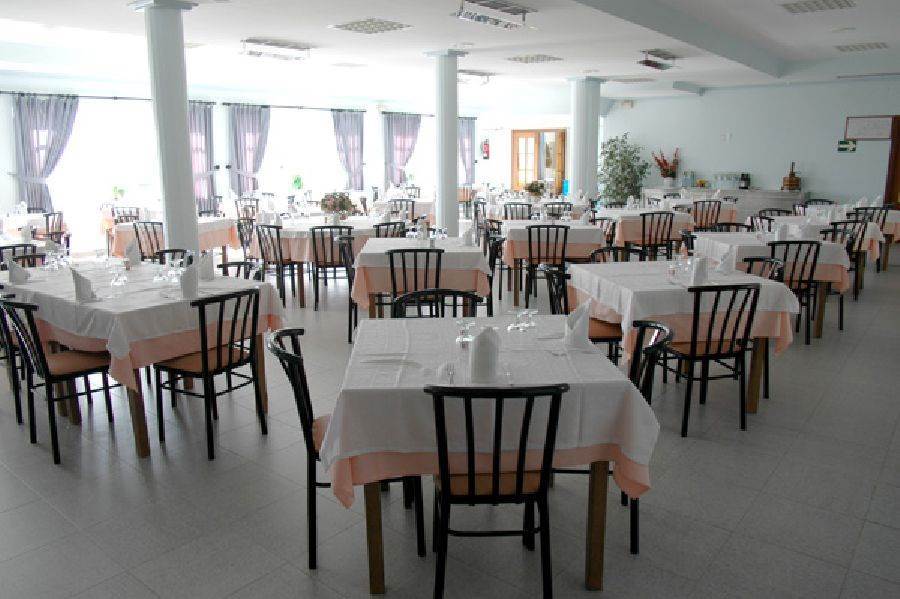 Hotel Novo Ponferrada Restoran foto